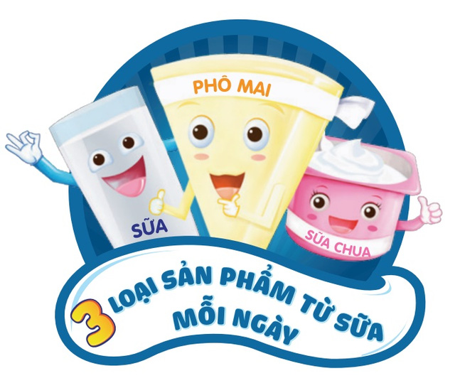 Ba sản phẩm từ sữa mỗi ngày cung cấp đủ canxi cho cơ thể!