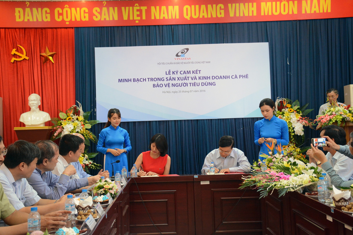 Cam kết cà phê sạch