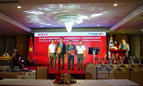 Maritime Bank - đối tác chiến lược đầu tiên của KBIZ