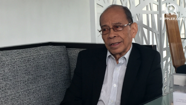 
&Ocirc;ng Lauro Baja, cựu đại sứ Philippines tại Li&ecirc;n Hiệp Quốc. Ảnh: Rappler
