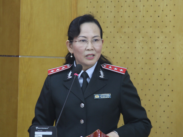 Bà Lê Thị Thủy thôi giữ chức Phó tổng Thanh tra Chính phủ