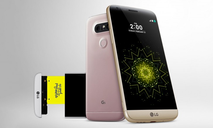 LG G5: Vỏ kim loại, camera kép, mở rộng phần cứng