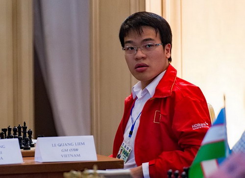 Lê Quang Liêm giành HCĐ cờ nhanh ở Trung Quốc