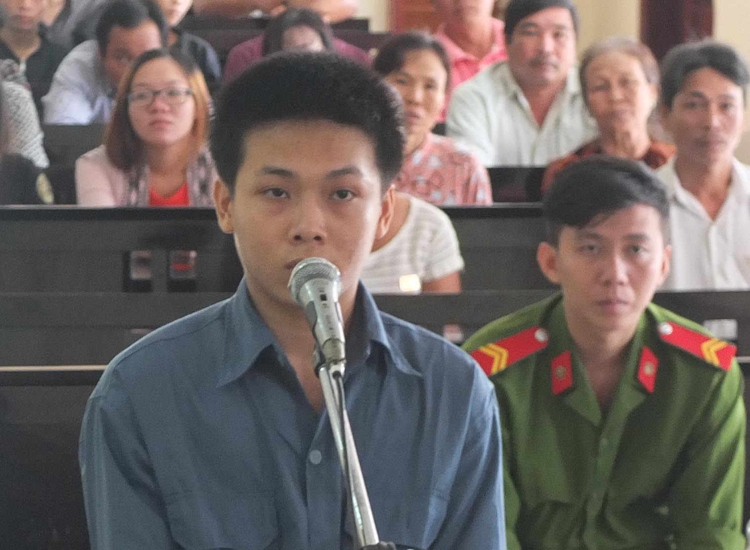 
Bị cáo Phạm Thành Lu&acirc;n tại tòa
