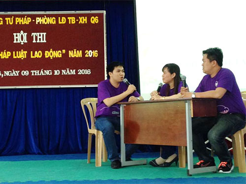 CNVC-LĐ thi tìm hiểu pháp luật lao động