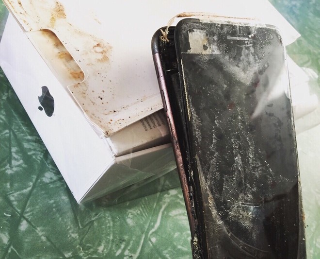 Đến lượt iPhone 7 phát nổ