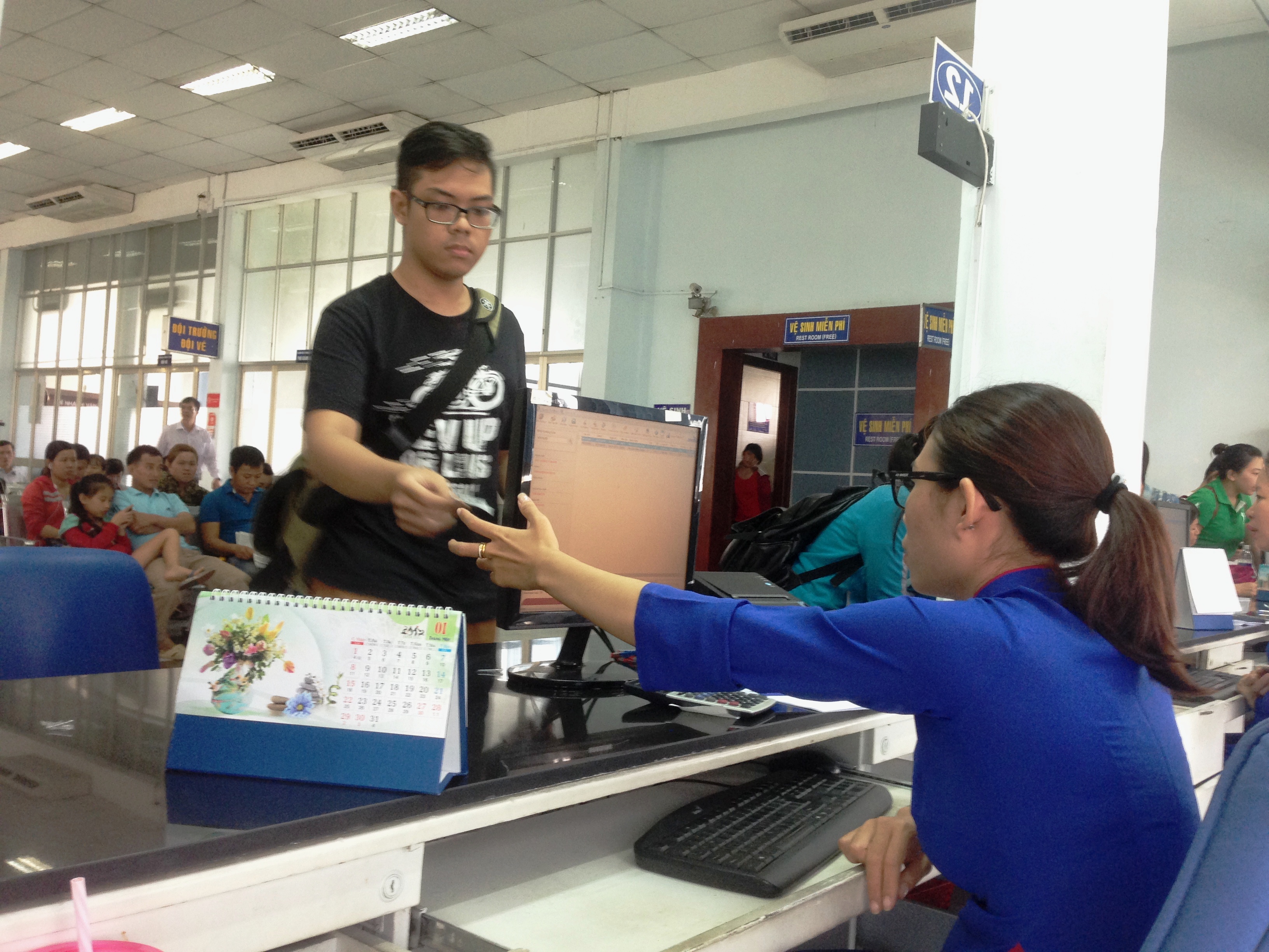 Còn hơn 50.000 vé tàu Tết