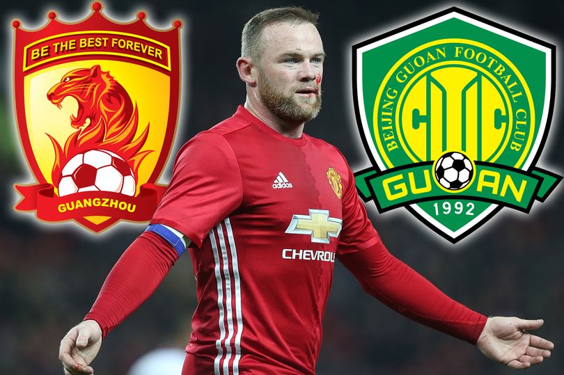 Rooney nhận lương 700.000 bảng Anh/tuần nếu sang Trung Quốc