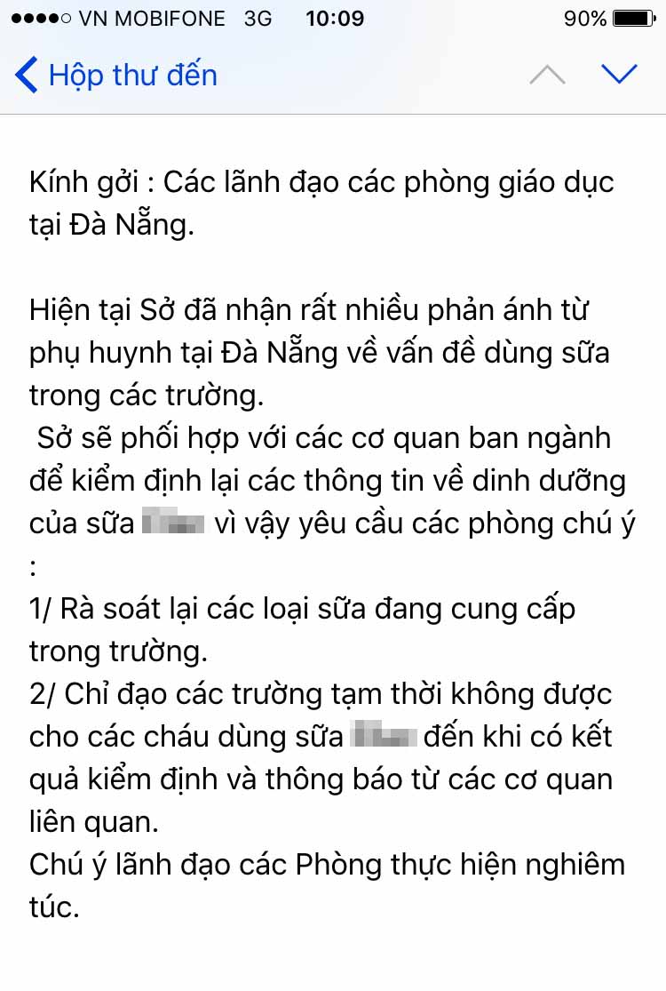 Giả mạo thư điện tử của Giám đốc Sở GD-ĐT Đà Nẵng