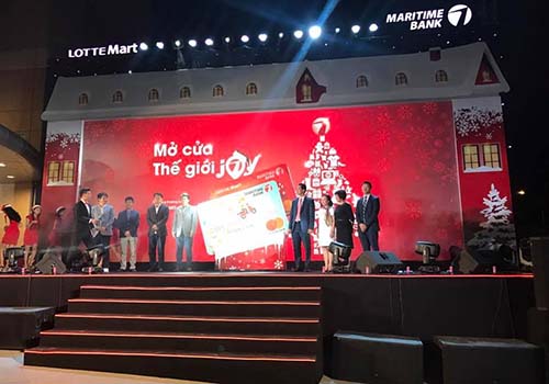 Ra mắt thẻ Lotte Mart - Maritime Bank