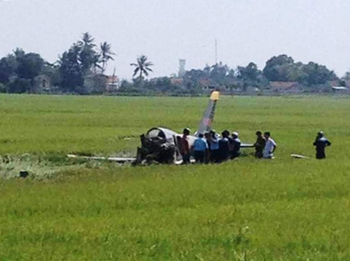 Bộ Quốc phòng: Học viên phi công hi sinh trong buồng lái