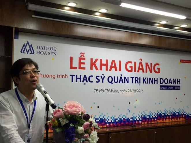Trường ĐH Hoa Sen khai giảng khóa 1 thạc sĩ Quản trị kinh doanh