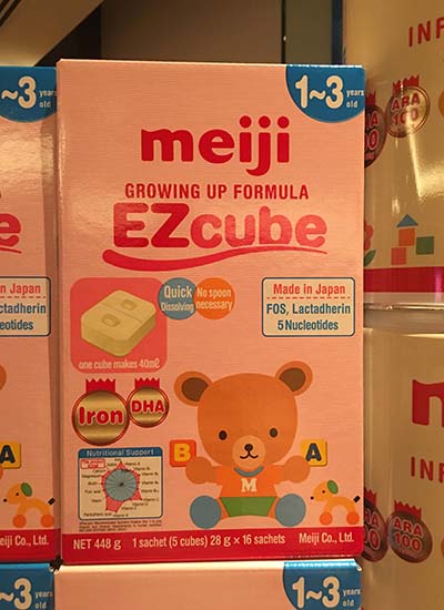 Sữa Meiji đã có hàng chính hãng tại Việt Nam