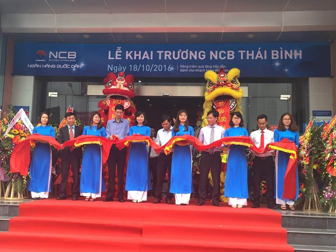 NCB chi nhánh Thái Bình khai trương