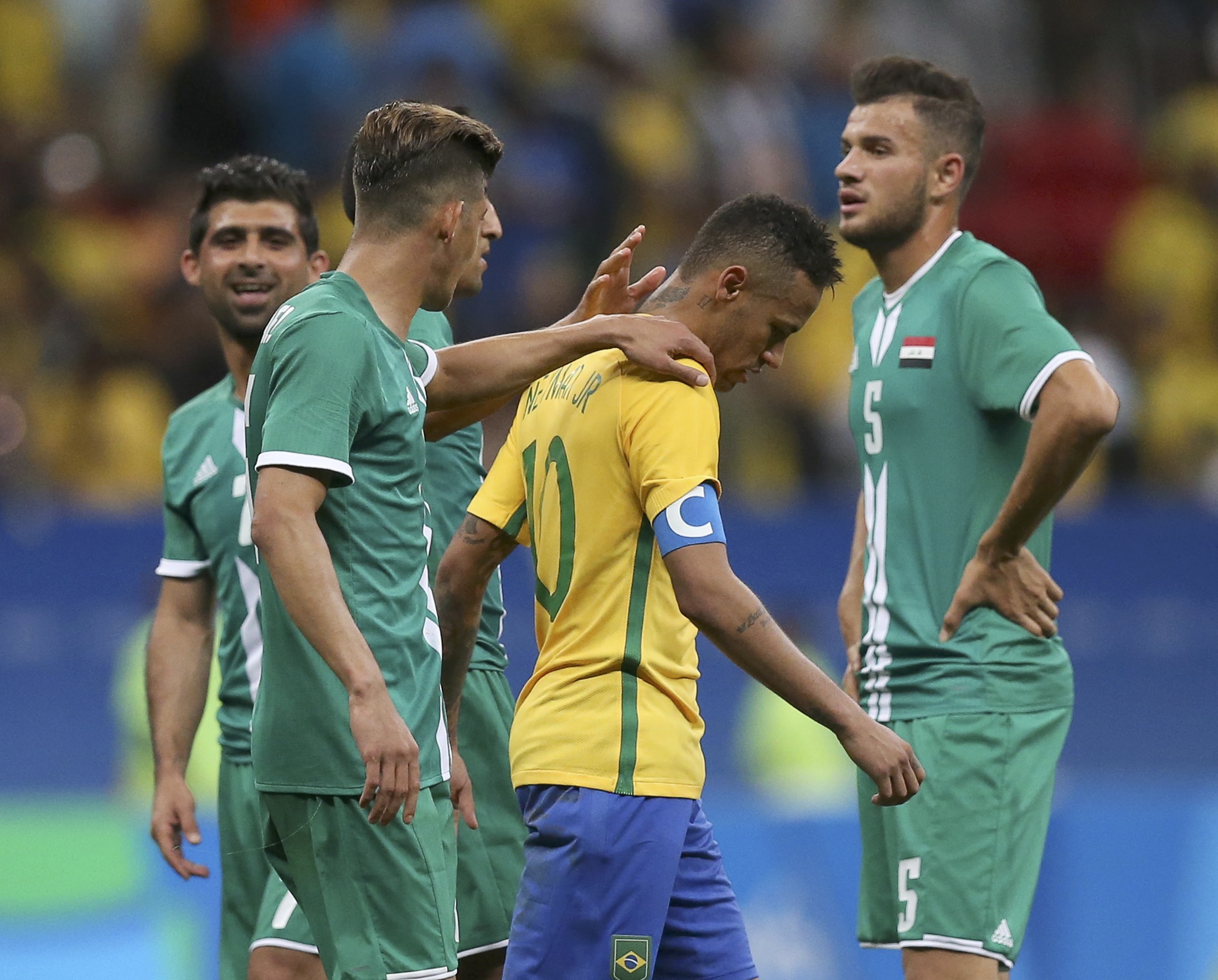 Olympic Brazil lại gây thất vọng nặng nề