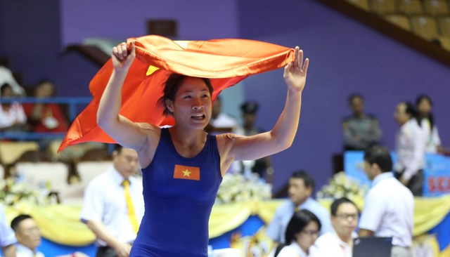 Đô vật Nguyễn Thị Lụa giành vé dự Olympic 2016