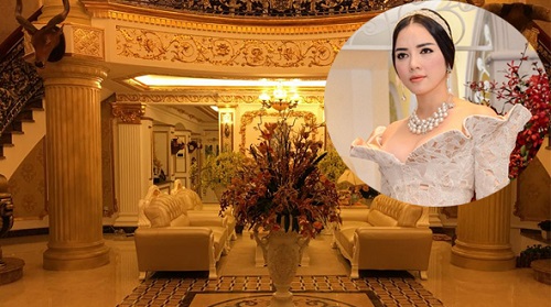 Toàn cảnh căn biệt thự dát vàng của Lý Nhã Kỳ