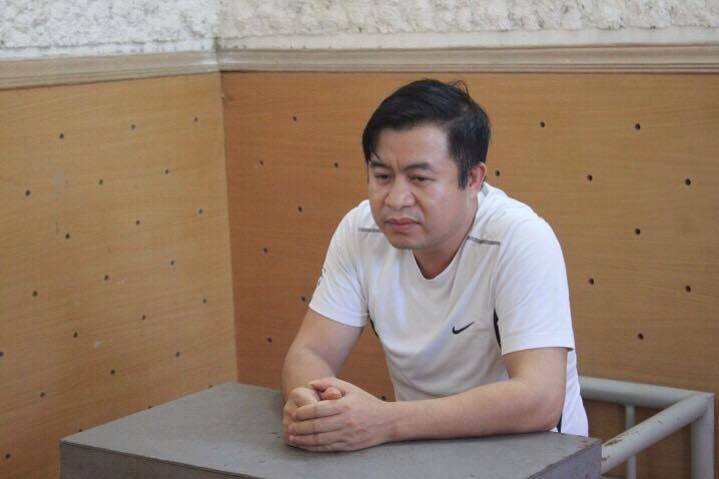 
Đặng Đ&igrave;nh Hồng tại cơ quan c&ocirc;ng an - Ảnh: C&ocirc;ng an cung cấp
