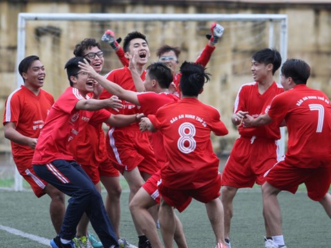 Khai mạc giải bóng đá học sinh THPT Hà Nội