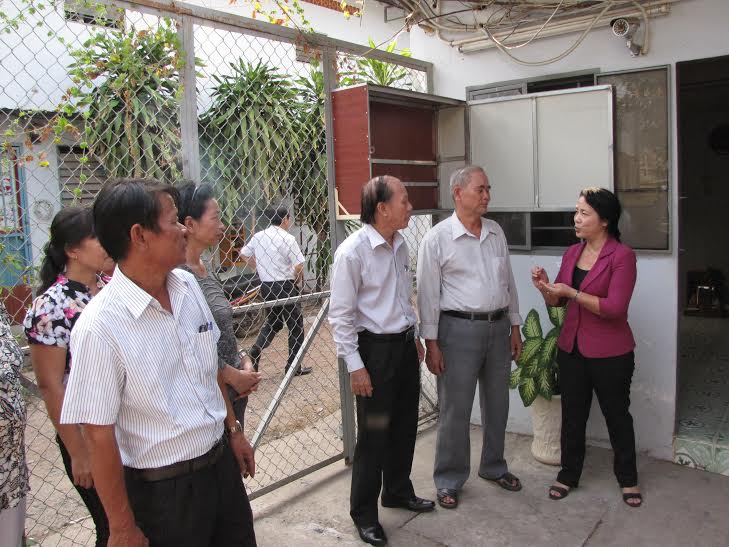Tấm lòng với công nhân