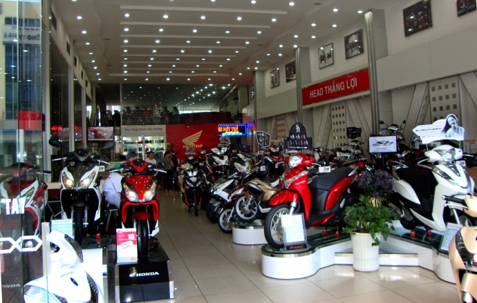 6 tháng tiêu thụ hơn 1,44 triệu xe máy