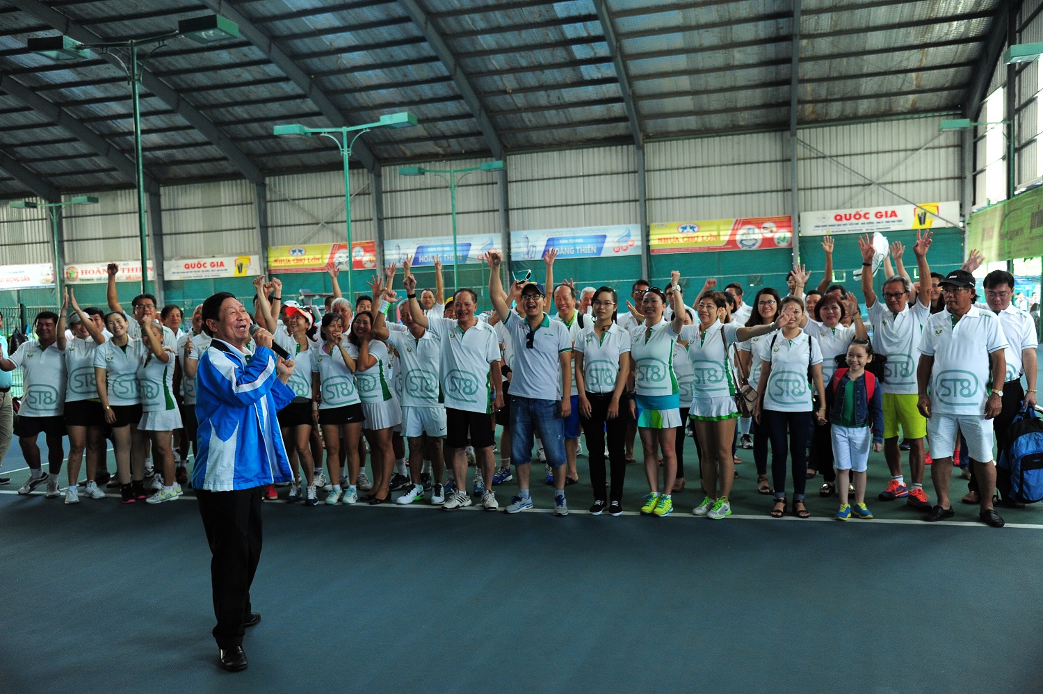 Đây là một sân chơi lành mạnh, giúp kiều bào yêu thích bộ môn tennis được thể hiện niềm đam mê của mình