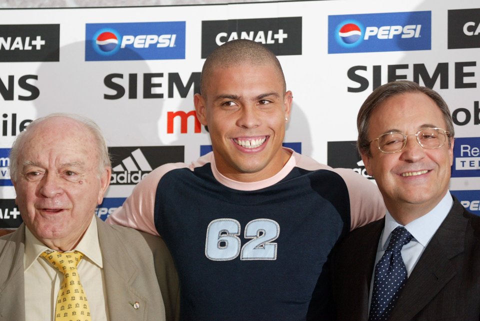 Ro “béo” trở lại Real Madrid làm đại sứ