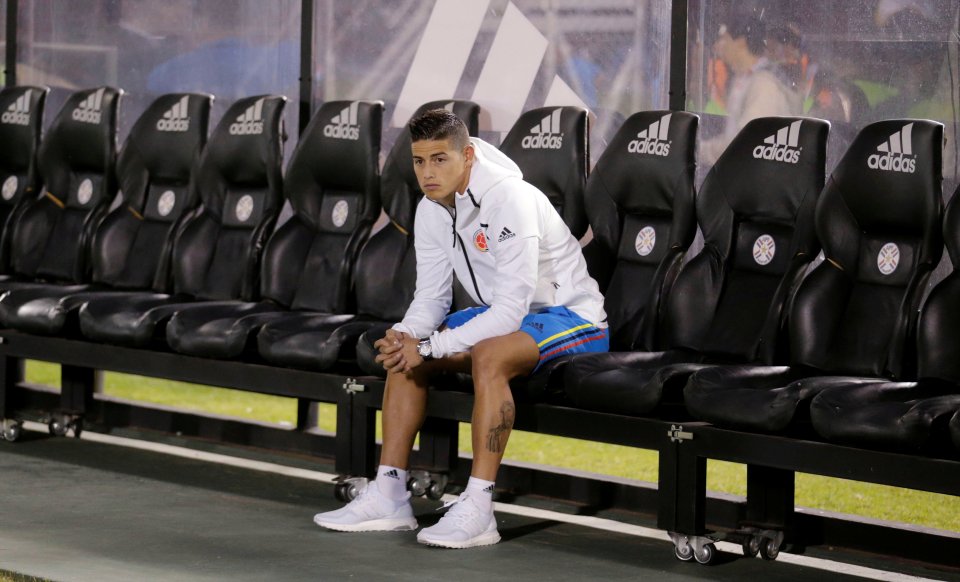 James Rodriguez bị dọa giết