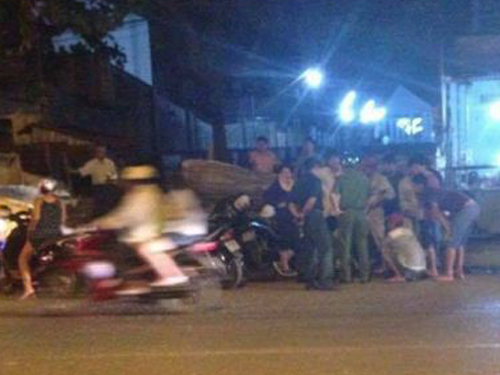Điều tra vụ nổ súng tại khu vực trung tâm Hà Nội