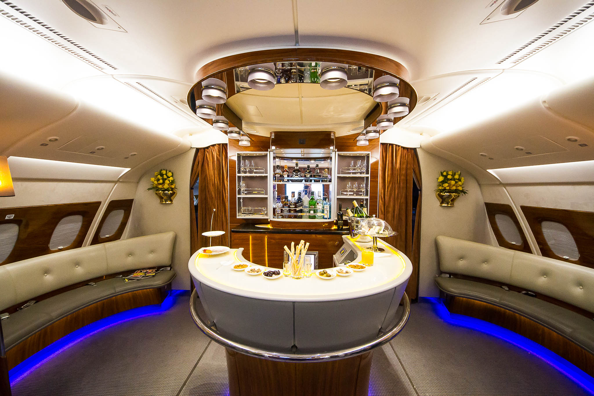 Những khoang VIP sang nhất của các hãng hàng không