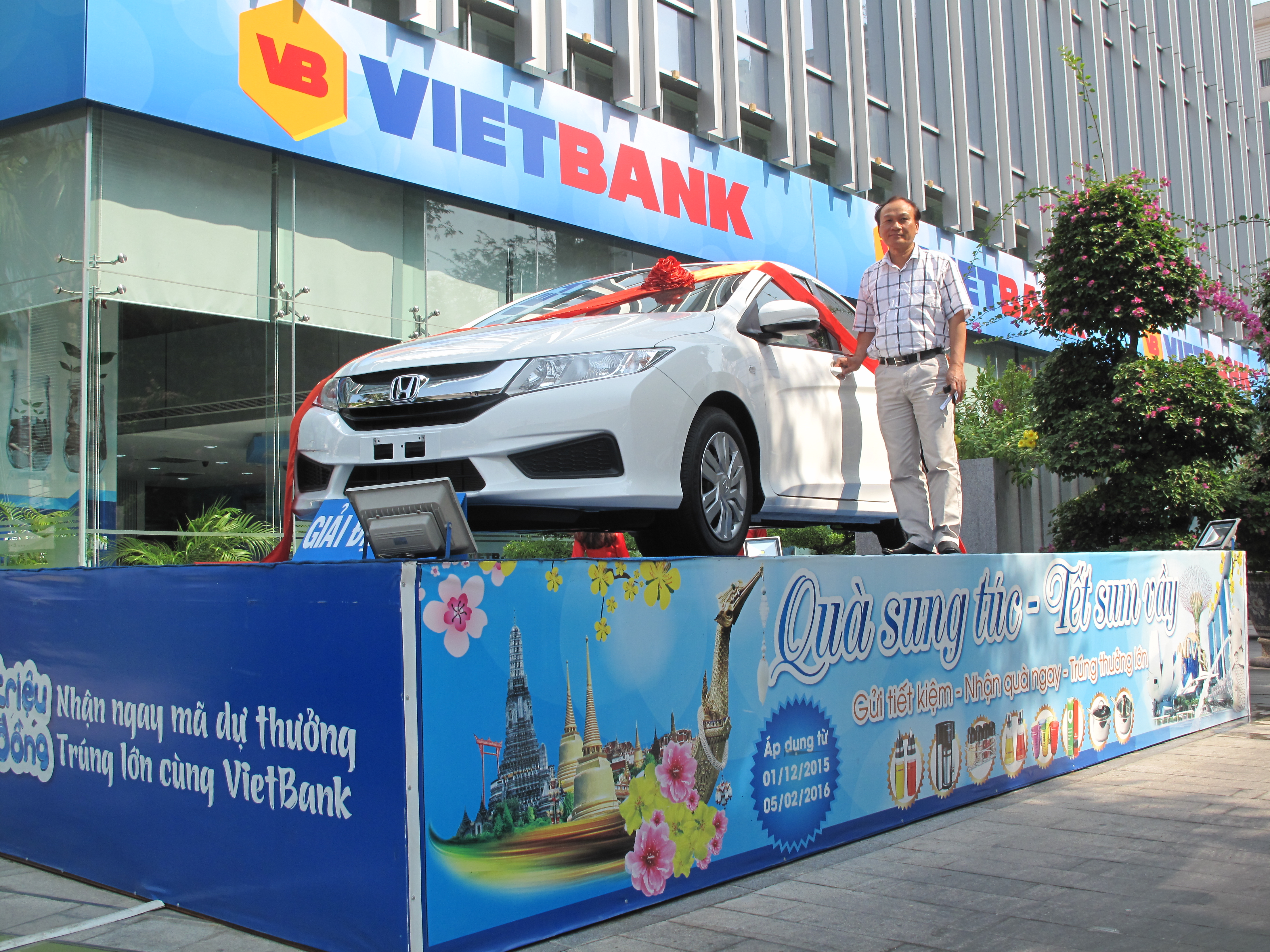Ô tô Honda City hơn 600 triệu đồng của VietBank đã có chủ