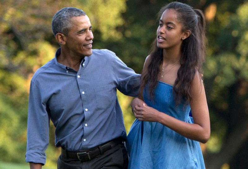 Ông Obama không dám phát biểu khi con tốt nghiệp