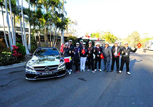 Gôn thủ Việt thể hiện xuất sắc tại MercedesTrophy 2016