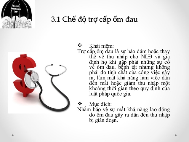 Không được hưởng chế độ ốm đau