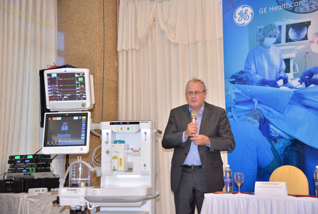 Hệ thống gây mê mới của GE Healthcare