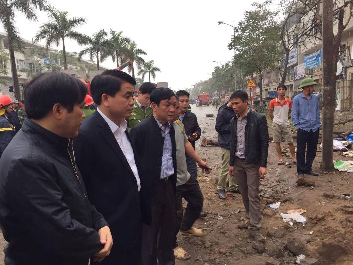 Vụ nổ kinh hoàng ở Hà Nội do cưa đồng nát