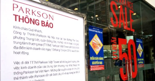 Parkson viết tiếp câu chuyện buồn tại Việt Nam
