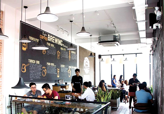 Mô hình chuỗi cà phê Việt thắng thế