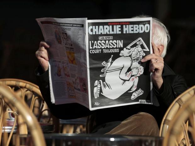 Charlie Hebdo đăng biếm họa người Hồi giáo khỏa thân