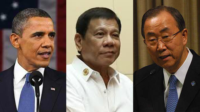 Ông Duterte bị kẹp giữa 2 "oan gia" tại tiệc ASEAN