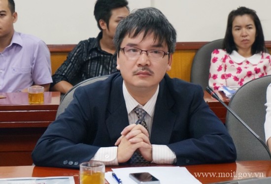 &Ocirc;ng Phạm Anh Tuấn - Ph&oacute; vụ trưởng Vụ c&ocirc;ng nghiệp nặng, Bộ C&ocirc;ng Thương.