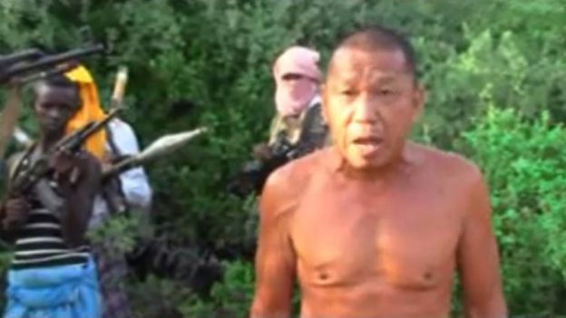 Máy trưởng Shen Jui-chang trong đoạn băng năm 2014. Ảnh: BBC