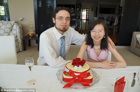 Susanna Liang và Andrea trước khi chuyển giới
