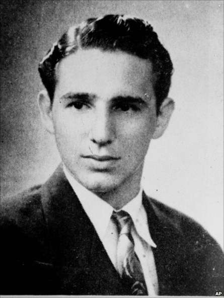 
&Ocirc;ng Fidel thời trẻ. Ảnh: AP
