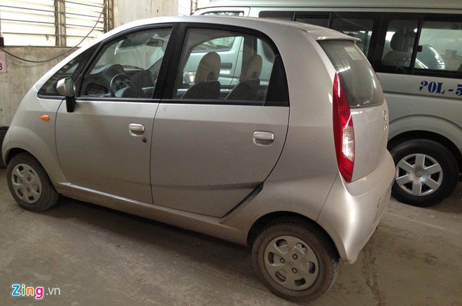 Tata Nano có mặt tại Việt Nam nhưng vẫn chưa được phân phối chính hãng. Ảnh: Hân Nguyễn.