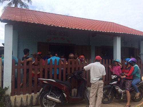 Vụ việc xảy ra tại nhà anh T