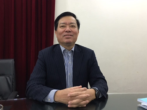 
&Ocirc;ng Phạm Minh Hu&acirc;n, nguy&ecirc;n Thứ trưởng Bộ LĐ-TB-XH. Ảnh Thu Hằng
