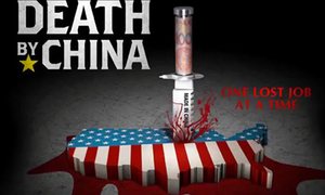 Cuốn “Chết bởi Trung Quốc” của ông Peter Navarro đã được dựng thành phim. Ảnh: Netflix