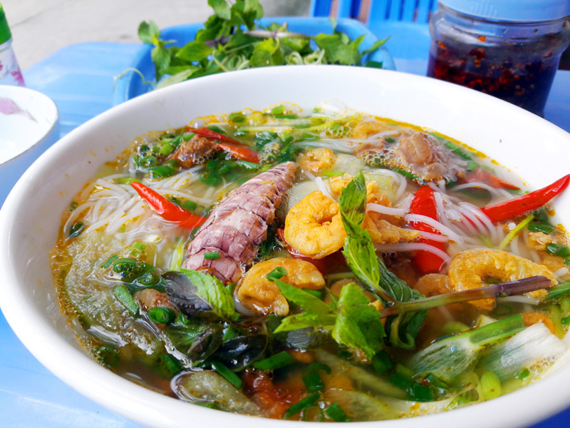 Bún tôm Nhà Thờ, món ngon bình dân