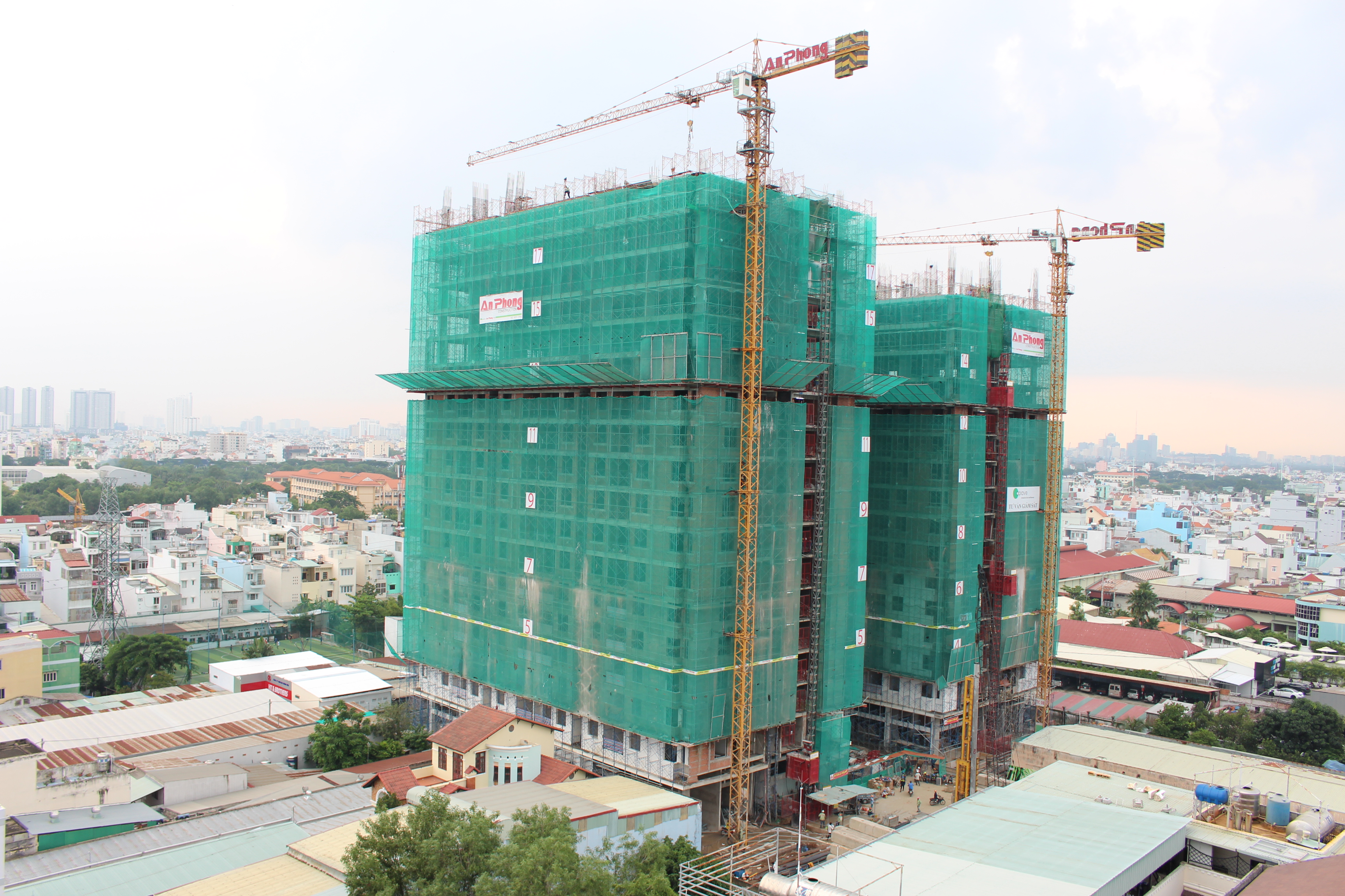 Luxcity: Giá trị tăng theo tốc độ thi công